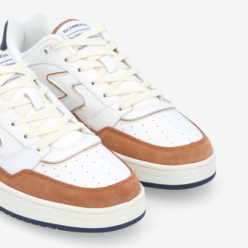 BROOKLYN COURT M - NAPPA/SUEDE/NAP - WHITE/NAVY/NUTS